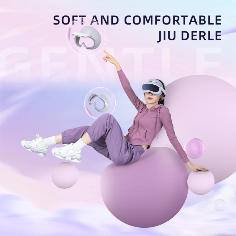 Soportes interfaz a prueba luz, almohadilla circulación para auriculares 4 con/sin marco - imagen 5