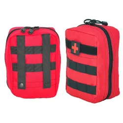Bolsa táctica Molle para botiquín de primeros auxilios y emergencias