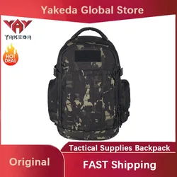 Yakeda Mochila táctica camuflaje MOLLE grande capacidad outdoor