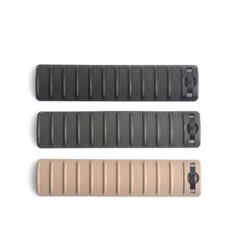 4 Uds. Cubierta de riel de plástico de nailon táctico Knights Armament II para accesorios de pistola de juguete Airsoft 20mm riel Picatinny M4 AR15 Hk416 - imagen 4