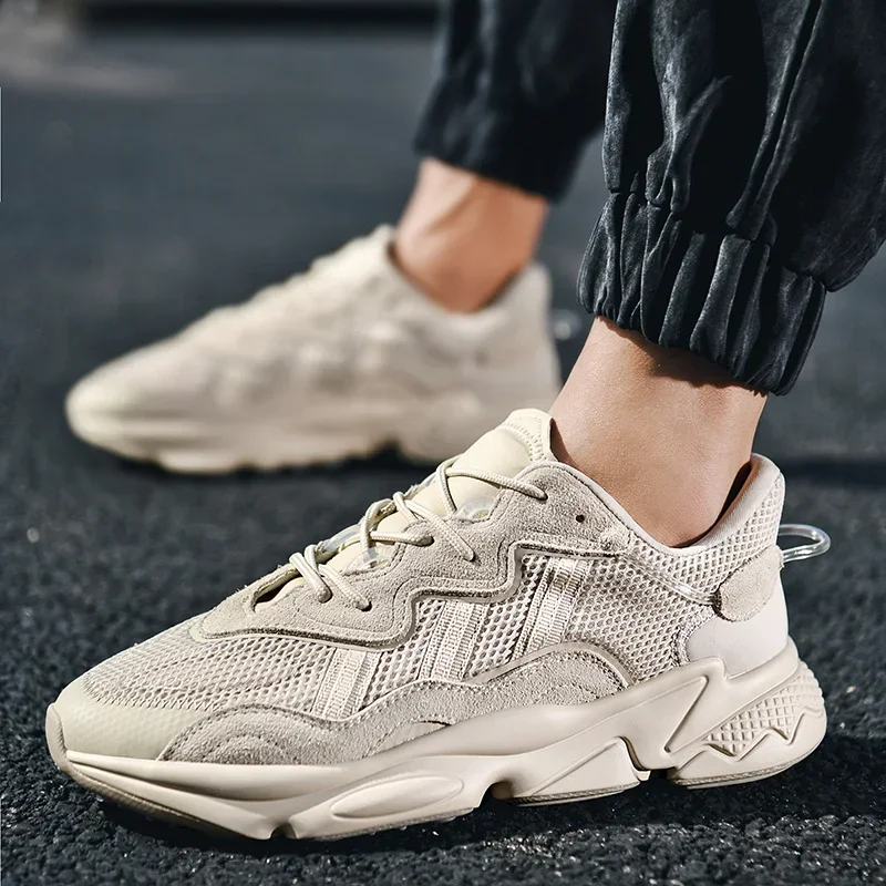 2025 zapatos informales para hombre, zapatillas de deporte informales para hombre, Tenis, zapatos de lujo, zapatillas de entrenamiento para carreras, zapatos transpirables, mocasines de moda para correr - imagen 4