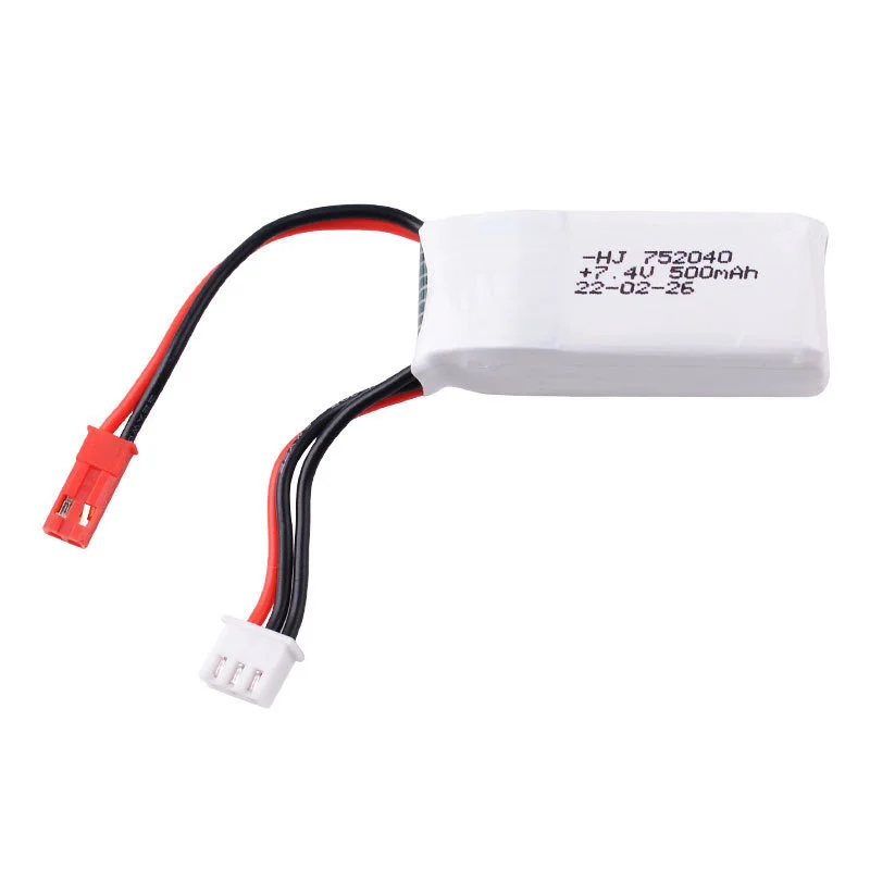 HJ 2S 7,4 V 35C 500mah batería Lipo para Radiolink A560 ala fija Rc coche RC juguetes modelo piezas con JST recargable 7,4 V 500mAh - imagen 4