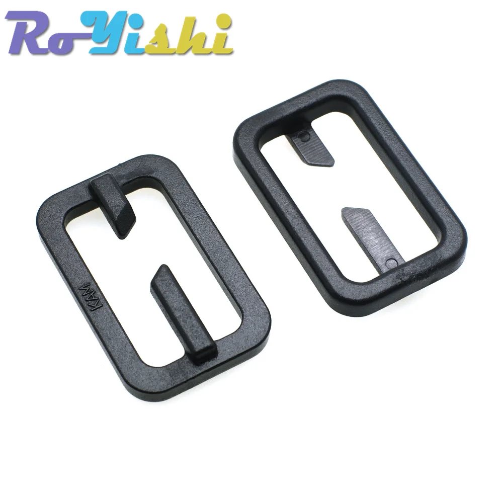 3/4 "1" Tri-Glide Slider ajustar hebilla Hardware plástico al aire libre mochila ropa correas correas bolsa piezas - imagen 5
