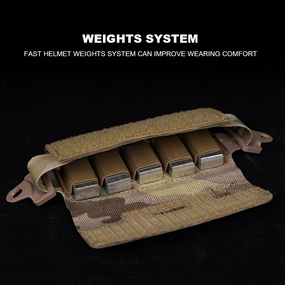 Bolsa contrapeso NVG casco airsoft – Compatible OPS-Core