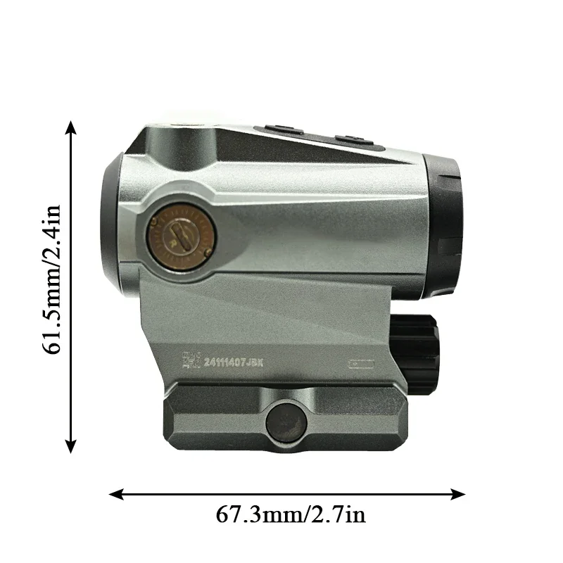 Mira holográfica táctica R5 XR Red Dot y combinación de lupa 3X 5X ampliar el campo de visión mira para Rifle de caza se adapta a riel de 20mm - imagen 2