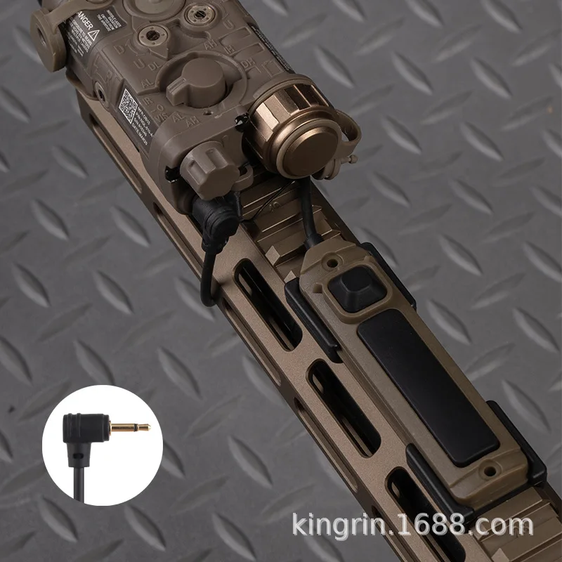 Interruptor táctico doble PEQ15 MAWL para láser crane Airsoft - imagen 2