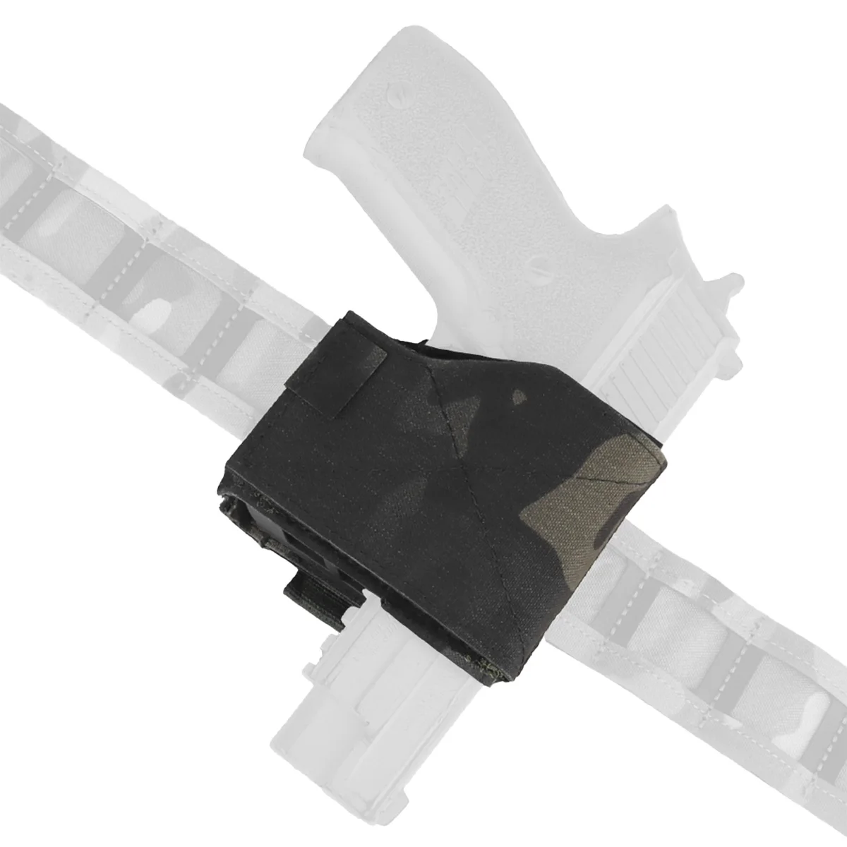 Porta cargador táctico MOLLE 9mm – Plataforma pierna caída - imagen 3