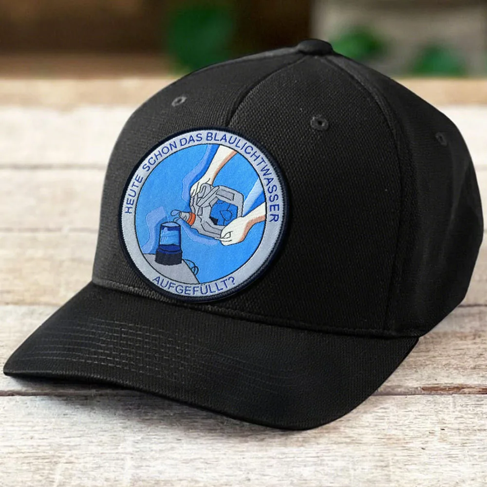 Parche táctico de repostaje de alarma, parches divertidos de gancho y bucle, brazalete, insignia de moral militar, mochila Chevron, pegatinas para chaleco