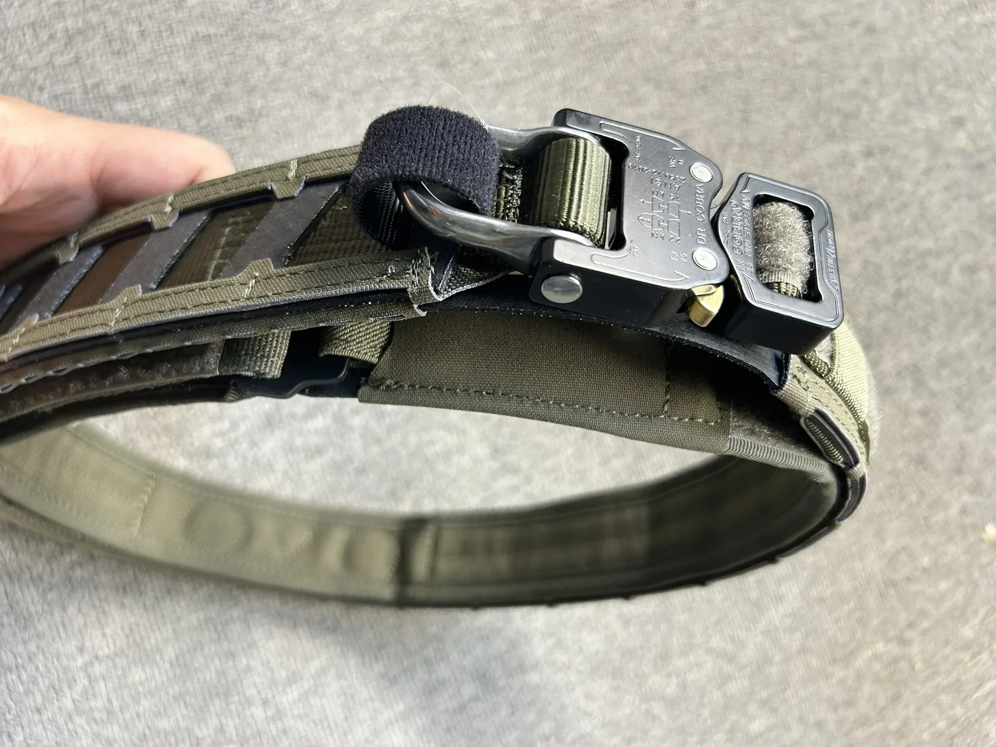 Cinturón táctico MOLLE magnético multifunción EDC para entrenamiento - imagen 4