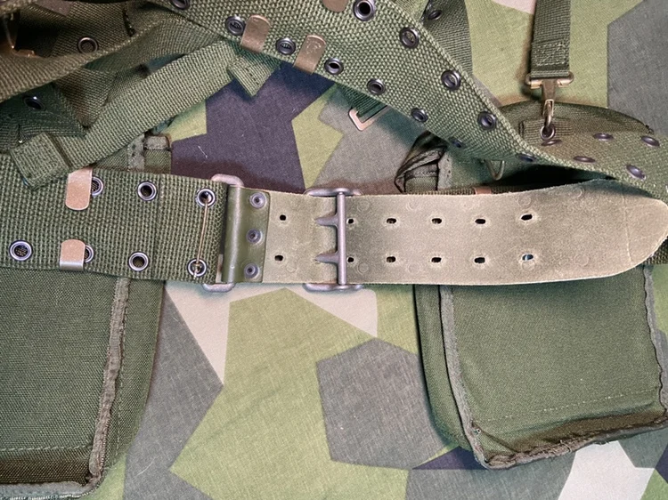 Kit de cinturón de cintura con arnés y sistema de mochila de Suecia, conjunto de cinco piezas - imagen 3