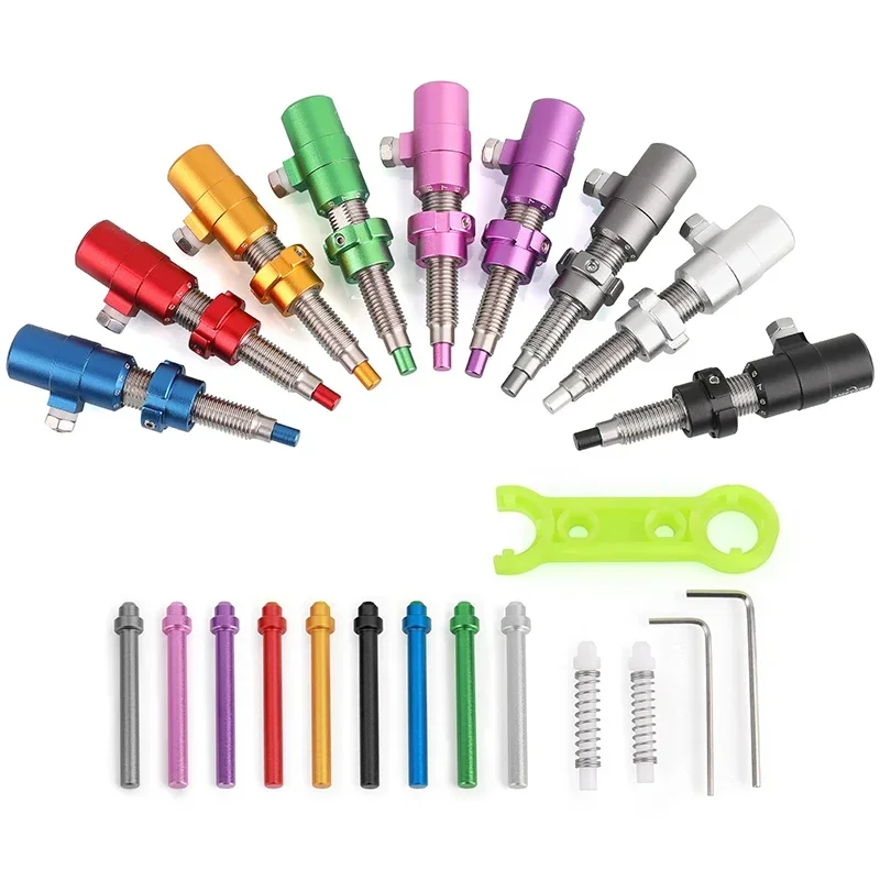 Juego de émbolo de cojín de apoyo de flecha magnética de tiro con arco ajustable para arco recurvo accesorios de tiro de caza herramientas de descanso - imagen 5