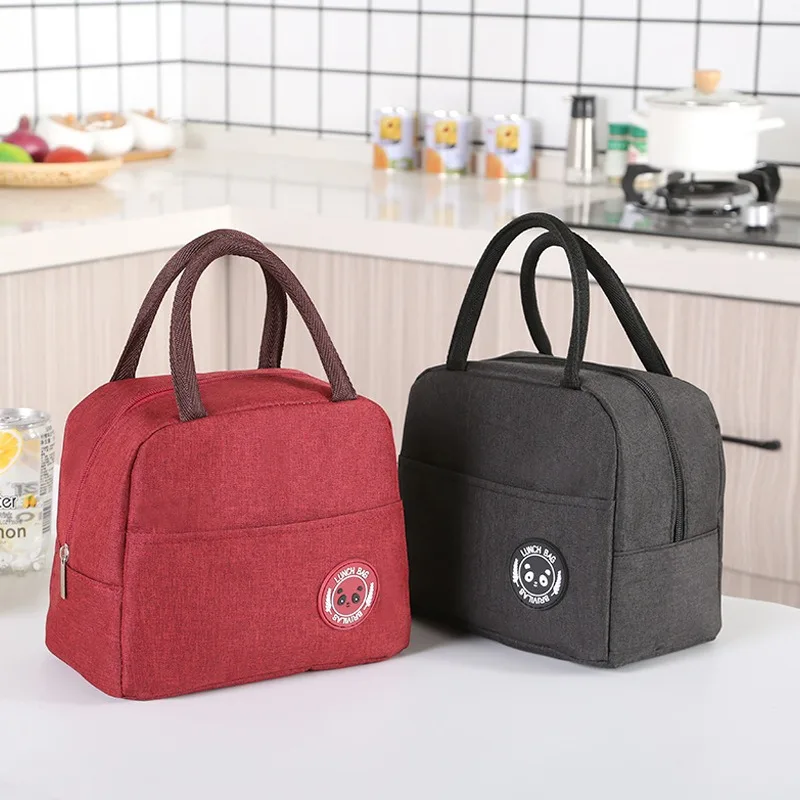 Bolsa refrigeradora portátil para niños, fiambrera con aislamiento térmico, bolsa de Picnic para alimentos, regalo, 1 Uds. - imagen 3