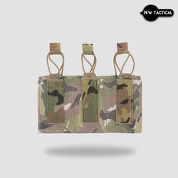 PEW TACTICAL SS Molle Stretch Triple bolsa para revistas multiusos 556 Mag bolsa kit de herramientas porta revistas
