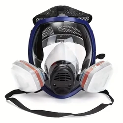 3M 6800 Respirador facial completo para gas polvo y soldadura