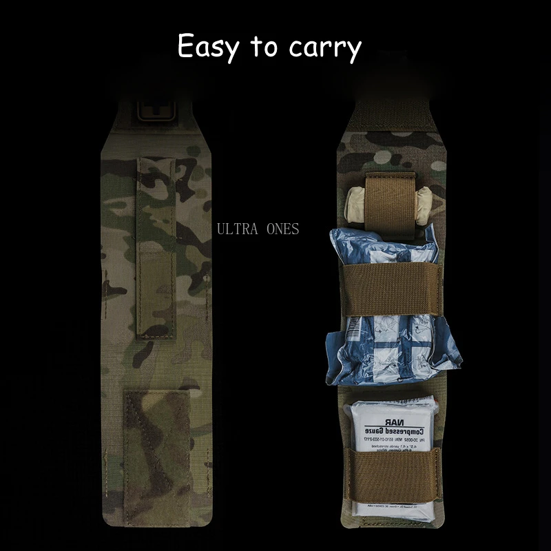 Bolsa táctica Molle EDC para exteriores, senderismo, Camping, paquete de supervivencia de emergencia, utilidad, caza, botiquín de primeros auxilios médicos - imagen 5