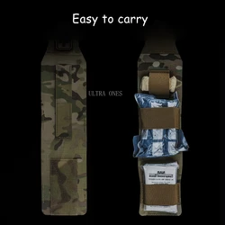 Bolsa táctica MOLLE EDC para camping, caza y primeros auxilios