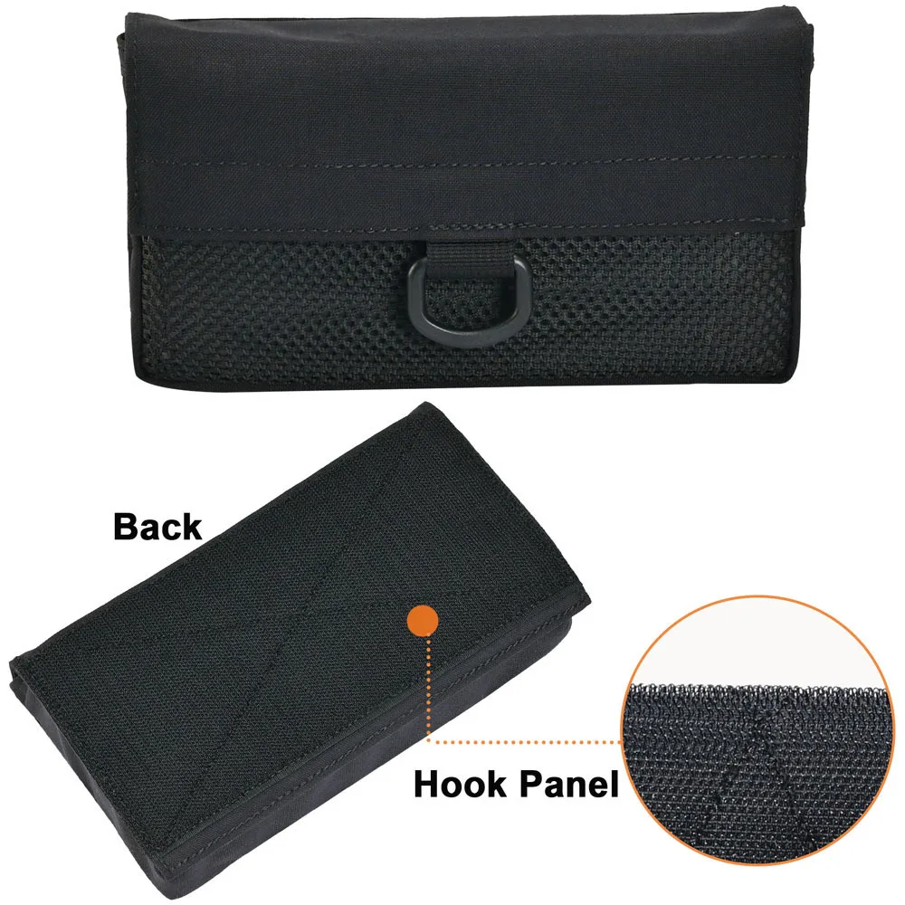 Bolsa táctica, bolsa de inserción Modular, bolsa de administrador, bolsa organizadora de almacenamiento con ventana de malla, bolsillo de utilidad, accesorios para mochila - imagen 2