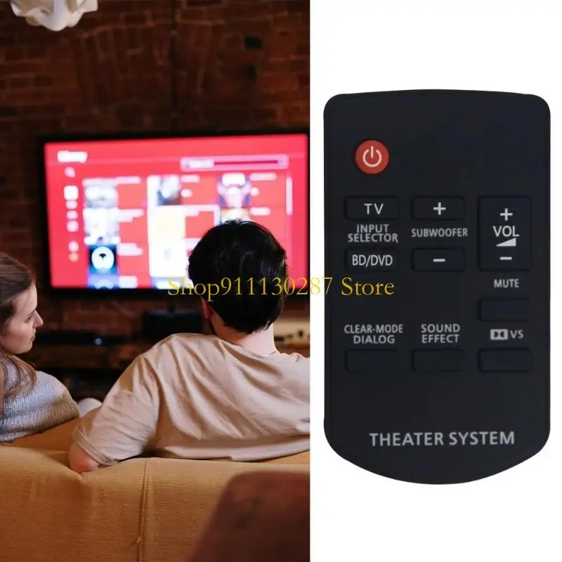 J1HC reemplazó control remoto para sistema sonido cine en casa DVD SC-HTB10 SC-HTB500 - imagen 3