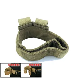 Cinturón táctico MOLLE con funda de pistola y retención Kydex