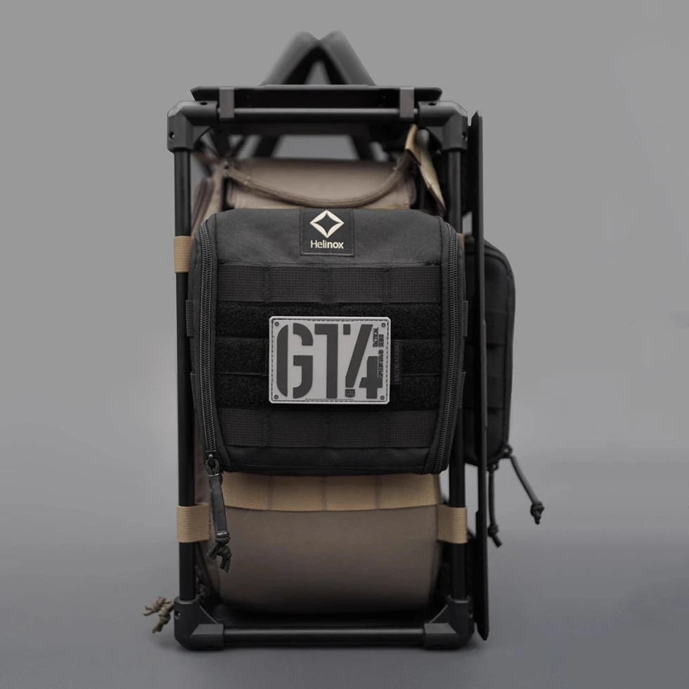 CHAOS PARK SPEEDYGT4 parche de PVC función de Camping al aire libre brazalete insignia táctica negro DIY apliques ropa bolsa decoración - imagen 5