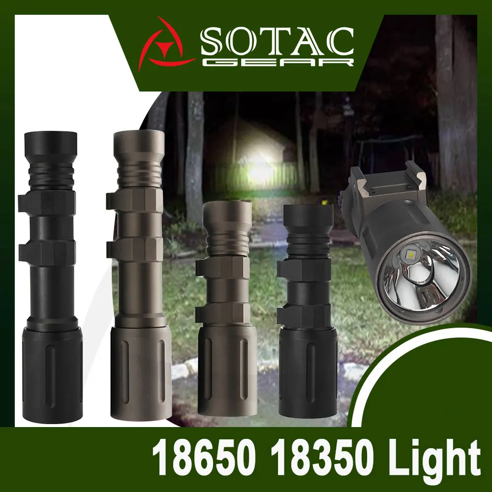 Linterna táctica metálica LED de alta potencia – Original