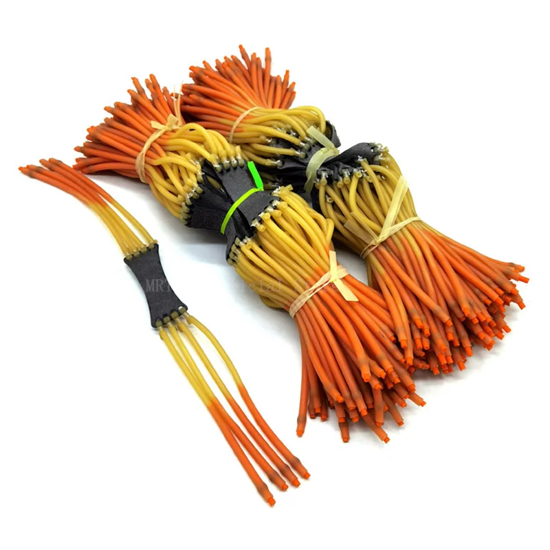 1/2 Uds. Tirachinas de tiro doble banda de goma bola de 4,5mm cinturón de tracción de alta calidad rebote rápido accesorios de repuesto de gran potencia - imagen 2