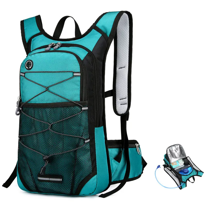 Mochila deportiva ligera, bolsa para correr con hidratación, mochila portátil para ciclismo, mochila para senderismo al aire libre AVA194 - imagen 2