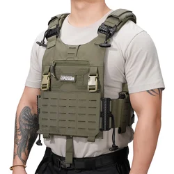 Chaleco táctico Airsoft camuflaje multifuncional ajustable
