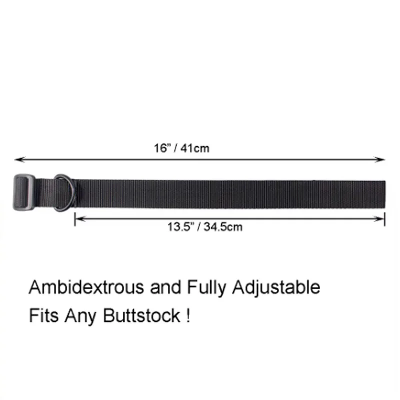 Adaptador de eslinga de culata táctica multifunción Airsoft, correa para Rifle, correa para pistola, soporte para cinturón de caza para MAGPUL AR15 HK416 - imagen 4