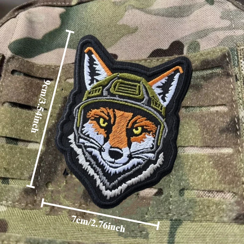 Parche táctico bordado militar con gancho de animal para moral - imagen 4
