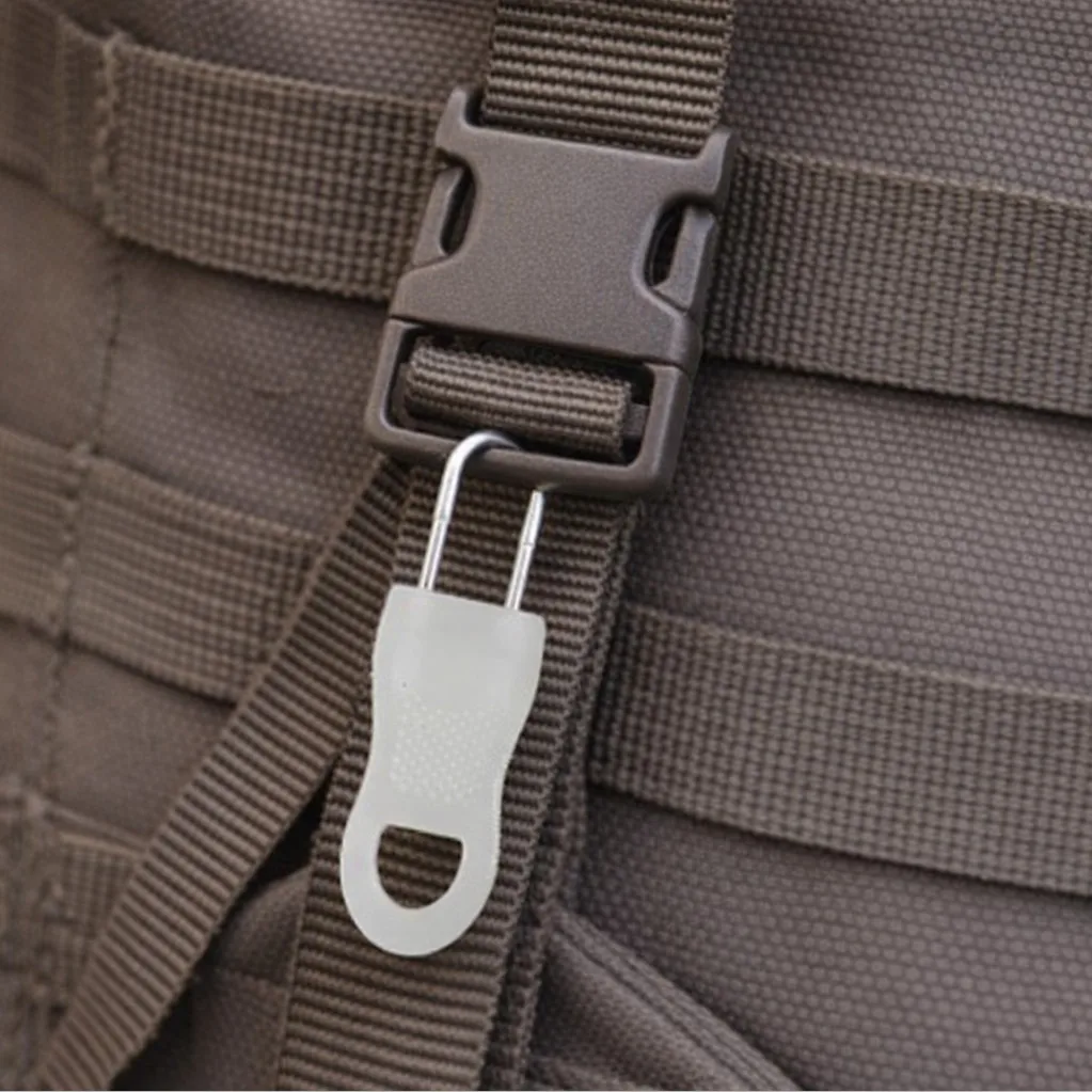 Hebilla en U con lengüeta luminosa desmontable – Accesorio cremallera - imagen 2