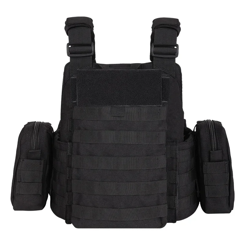 MOLLE Traje de entrenamiento transpirable Camuflaje multifuncional Ropa de secado rápido para exteriores Chaleco táctico - imagen 2
