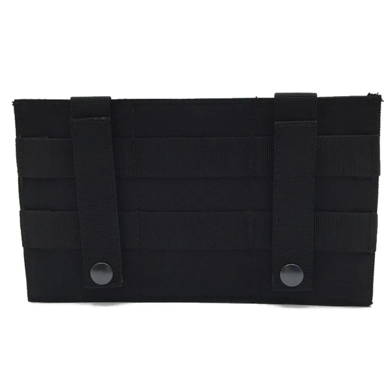 Bolsa táctica Triple para revistas M4 5,56 7,62 pistola MAG soporte MOLLE Panel Cummerbund banda elástica montada Radio bolsillo Paintball - imagen 3