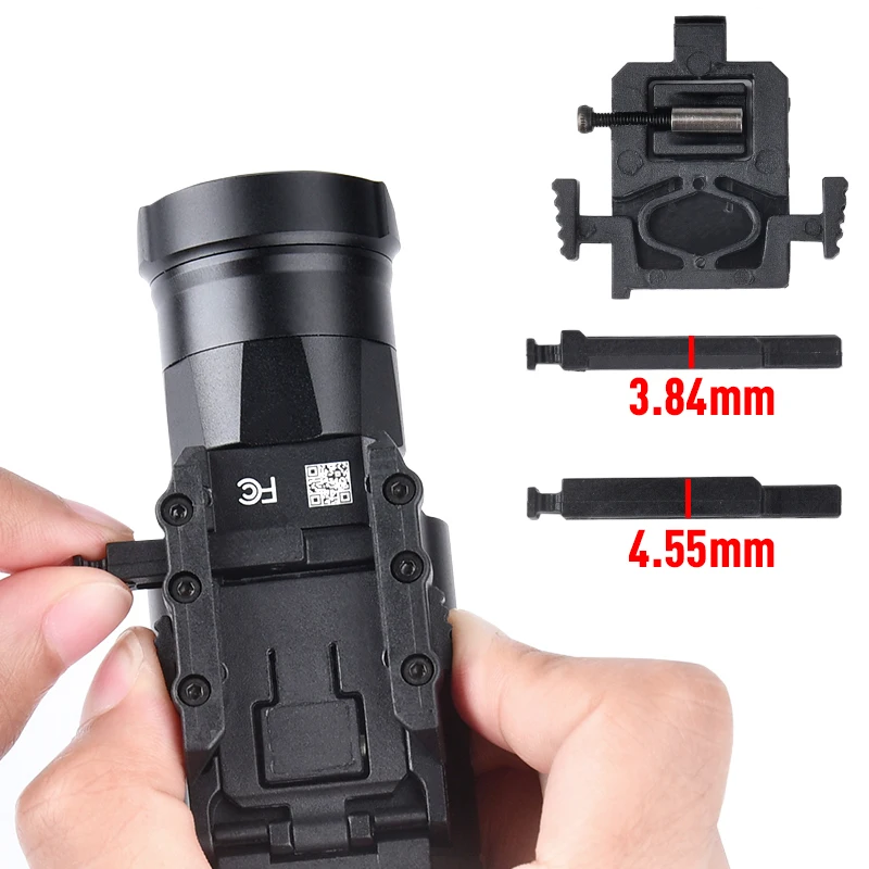 Linterna colgante de X300UH-A WADSN, lámpara de X300uh-a de Metal para Pisto Scout, foco blanco de luz para casco de caza X300, Riel de 20MM - imagen 5