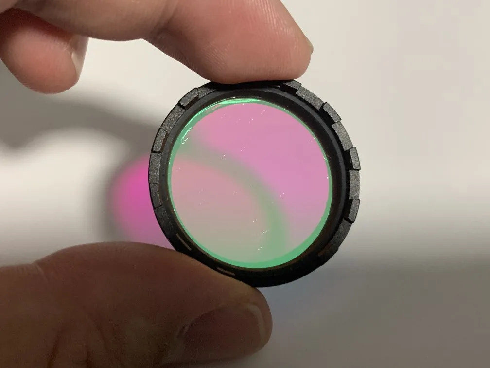 LIF Laser Shield PVS14 Filtro de interferencia de luz de visión nocturna de poca luz 1431 - imagen 3