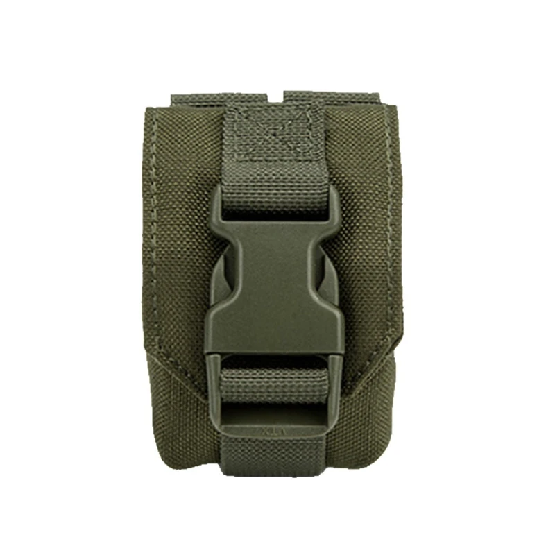 Bolsa de nailon 1000d para granada, bolsa Molle de un solo frag para granada, bolsas de herramientas EDC de liberación rápida para tiro de caza - imagen 3