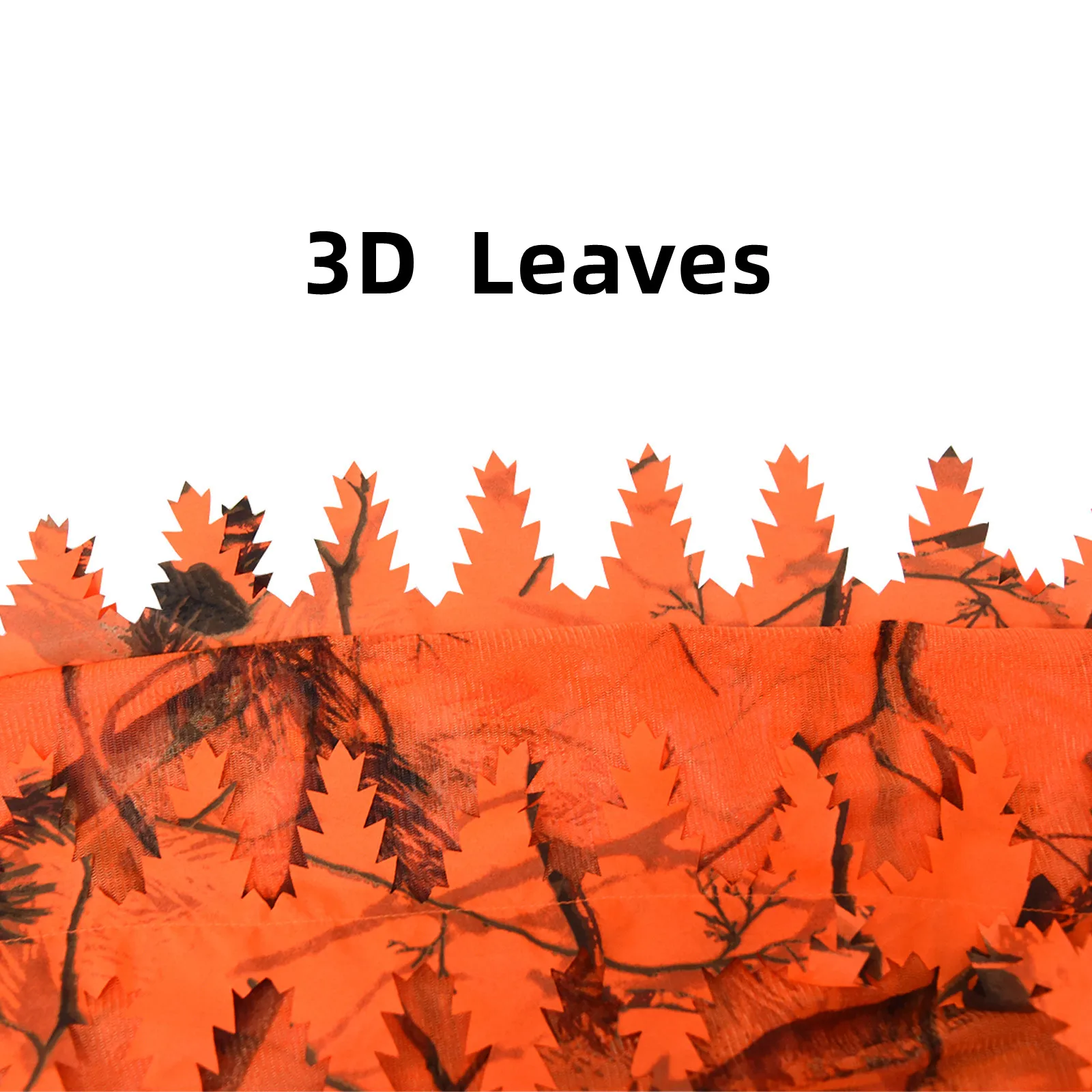 Traje Ghillie de camuflaje biónico para caza y pesca, traje deportivo de secado rápido, transpirable, resistente al desgaste, antisudor, Hojas de arce rojo 3D - imagen 4