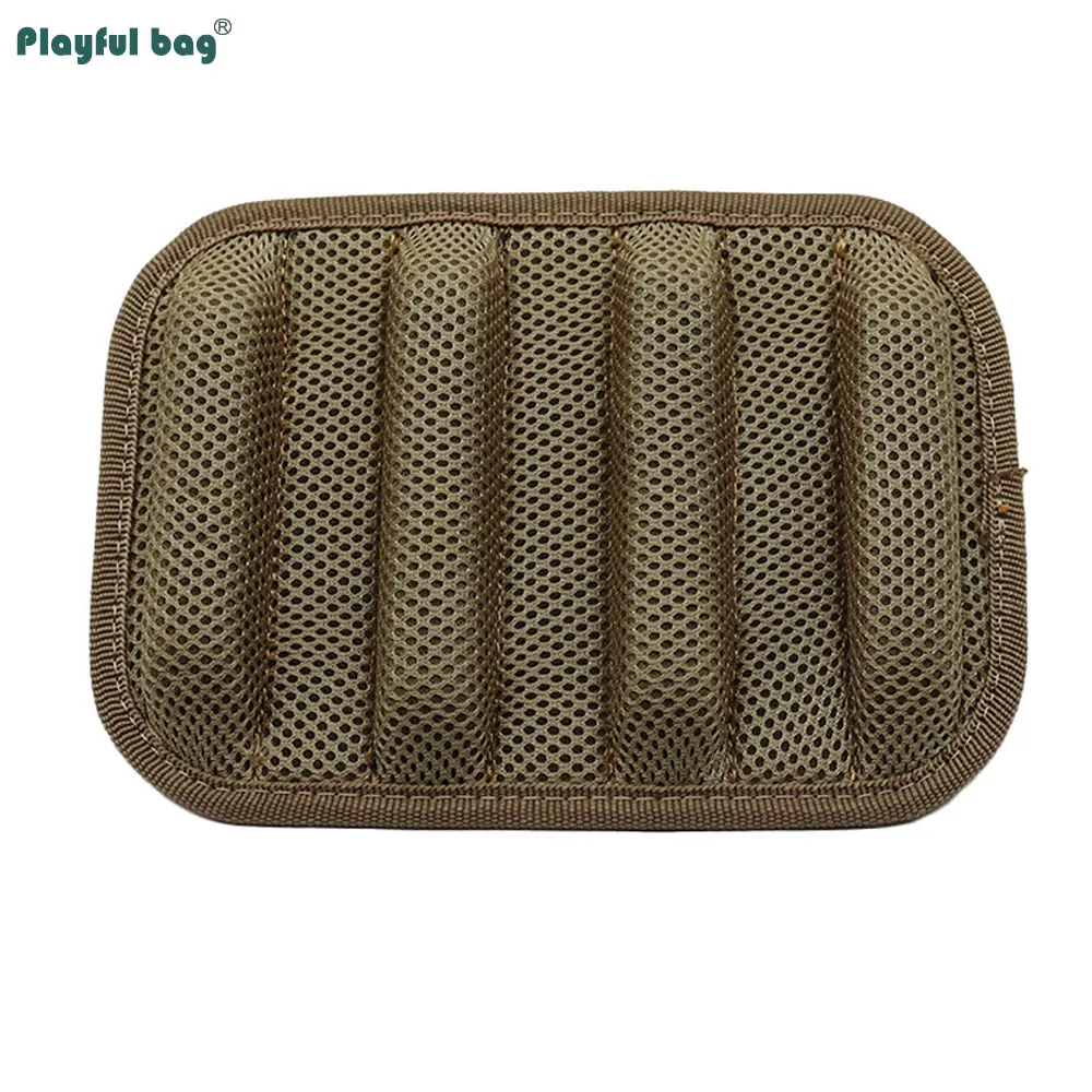 Chaleco táctico con almohadilla de malla interior, espuma EVA, cojín suave grueso, forro para mochila AQB197 - imagen 5