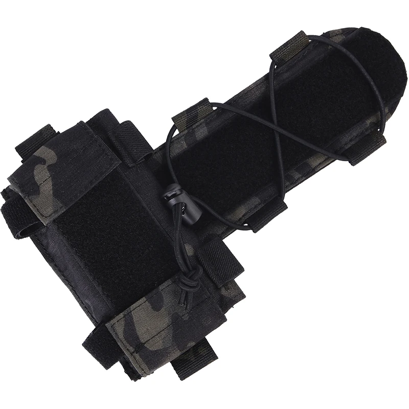 Emersongear-batería para casco estilo MK1, bolsa de almacenamiento, bolsa táctica, sombreros, Airsoft, caza, Camping, nailon - imagen 4