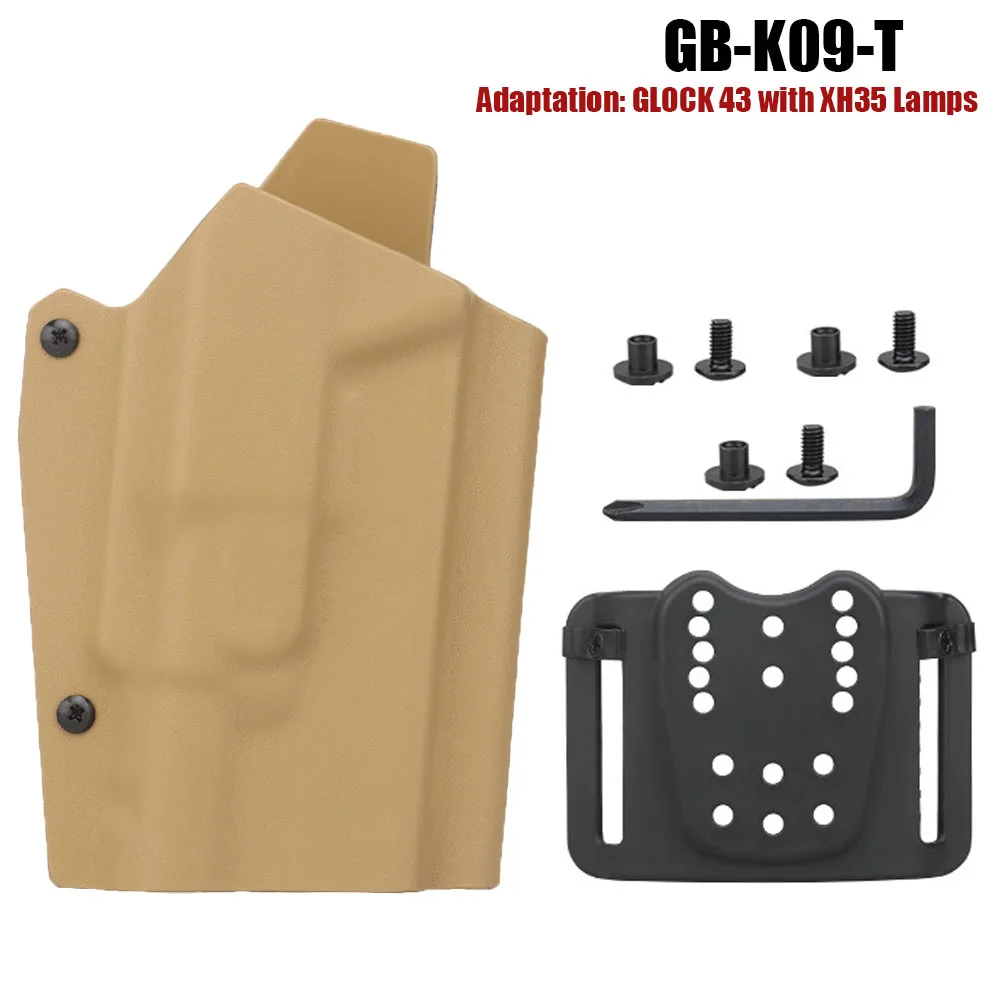 Funda Táctica Kydex Glock 34 - Posición de porte