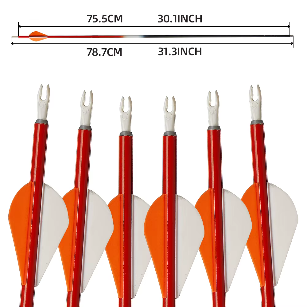 Spine700 flecha de carbono con funda para entrenamiento de caza