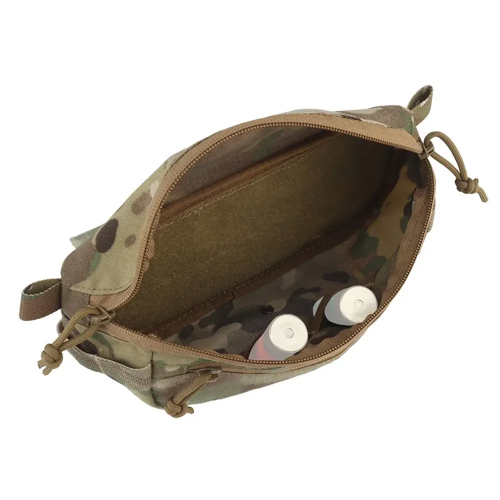 Bolsa de suspensión táctica, paquete colgante Abdominal compacto, bolso de hombro de liberación rápida, integra chaleco de caza, portador de placa Airsoft - imagen 5