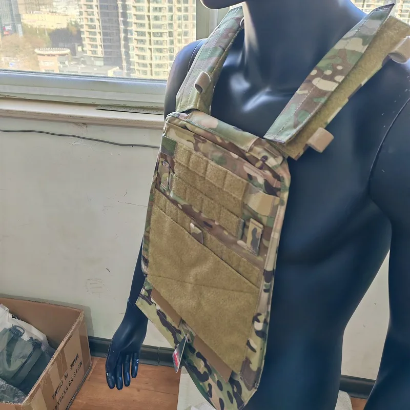 Painéis delanteros y traseros de chaleco AVS antirojo doble 6 de nailon doméstico - imagen 4