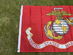 Bandera USMC Cuerpo Marines poliéster 90x150 cm decoración hogar