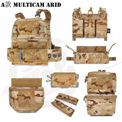 Chaleco FCPC V5 para exteriores, accesorio de camuflaje del desierto, bolsa pequeña, paquete adjunto