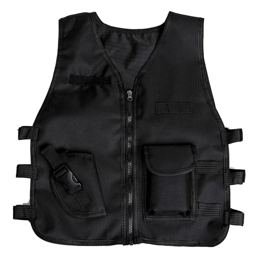 Chaleco táctico de nivel 3 para niños, chaleco protector CS para adolescentes, caza al aire libre, accesorios de combate para evento de Nerf, Verano - imagen 4