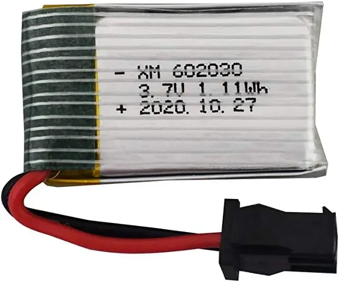 Batería Lipo de 602030 V y 3,7 mah, enchufe de SM-2P con cargador 5 en 1 para 9610E, 9604E, coche de juguete RC, batería de repuesto para niños, 300 - imagen 2
