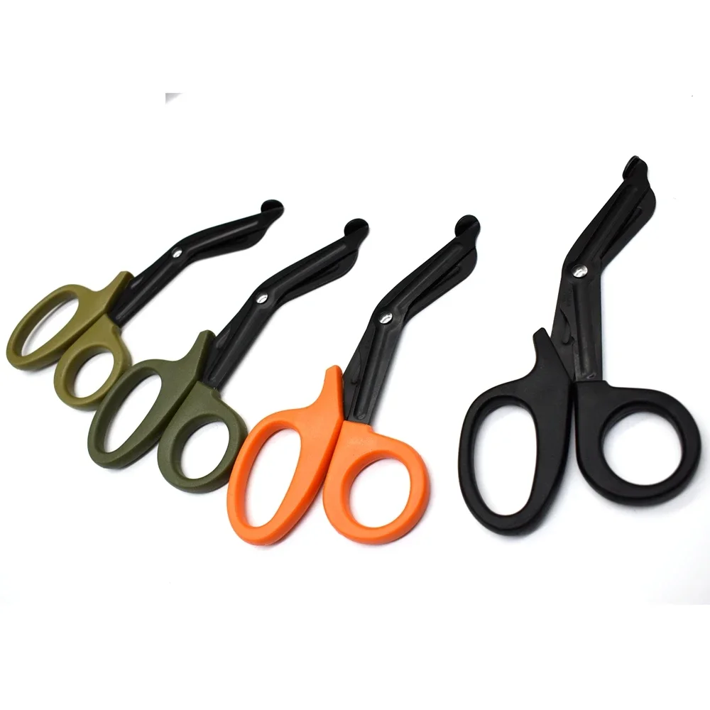 Firstime-tijeras médicas de acero inoxidable para forja de vendaje con patrón de enfermería, cinta de kinesiología, cizalla de primeros auxilios - imagen 3