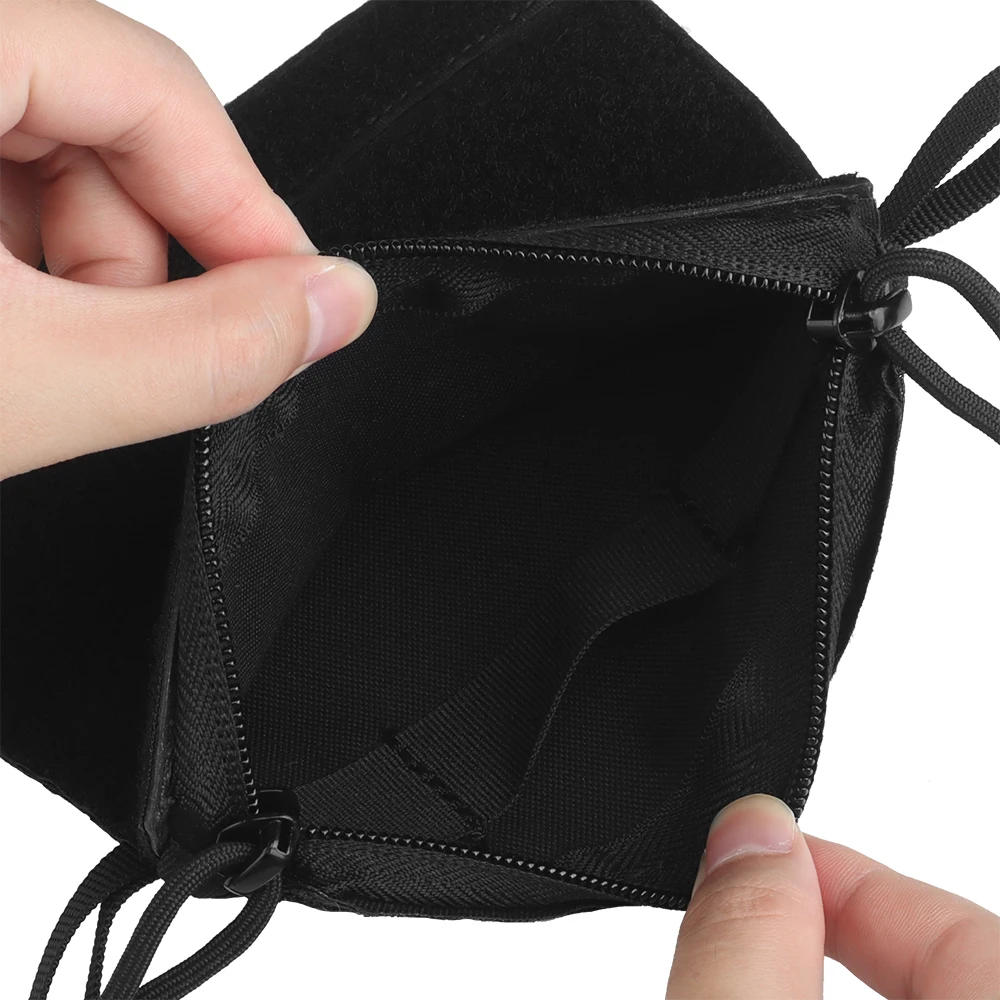 Bolsa de almacenamiento multiusos con cierre de gancho, Compatible con paneles de hebilla G, aparejos de pecho para equipo táctico, accesorios de caza - imagen 4