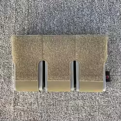 Chaleco táctico FCSK KTS, bolsa Triple para revistas, chaleco con solapa frontal, bolsa Mag con Clips integrados, bolsa para revistas de recuperación rápida Triple 556